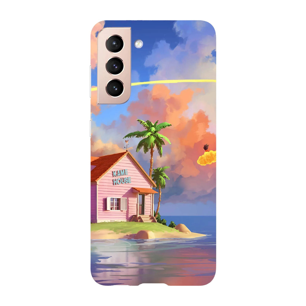 Husa compatibila cu Samsung Galaxy S22 Ultra model Dragon Ball Kame House, Silicon, TPU, Viceversa - Viceversa