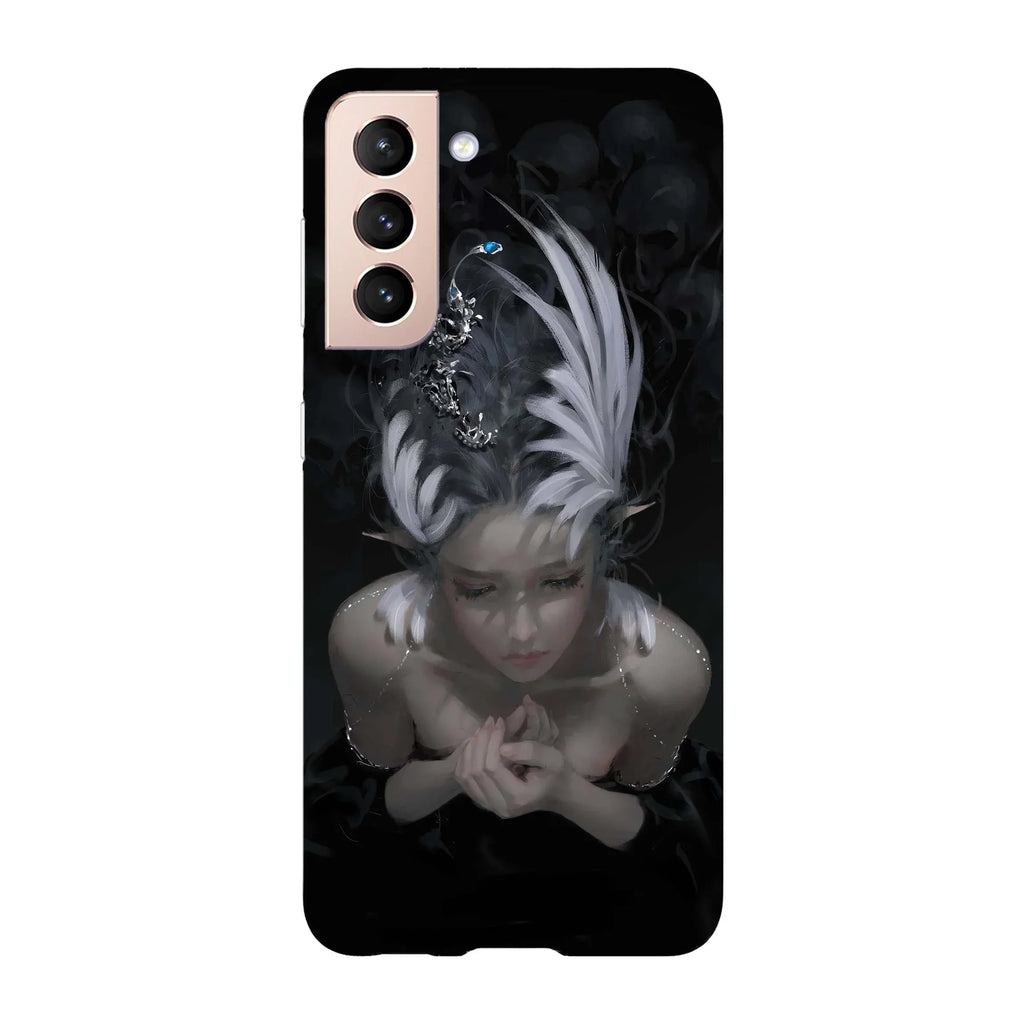 Husa compatibila cu Samsung Galaxy S22 Ultra model Anime fantasy girl, Silicon, TPU, Viceversa - Viceversa