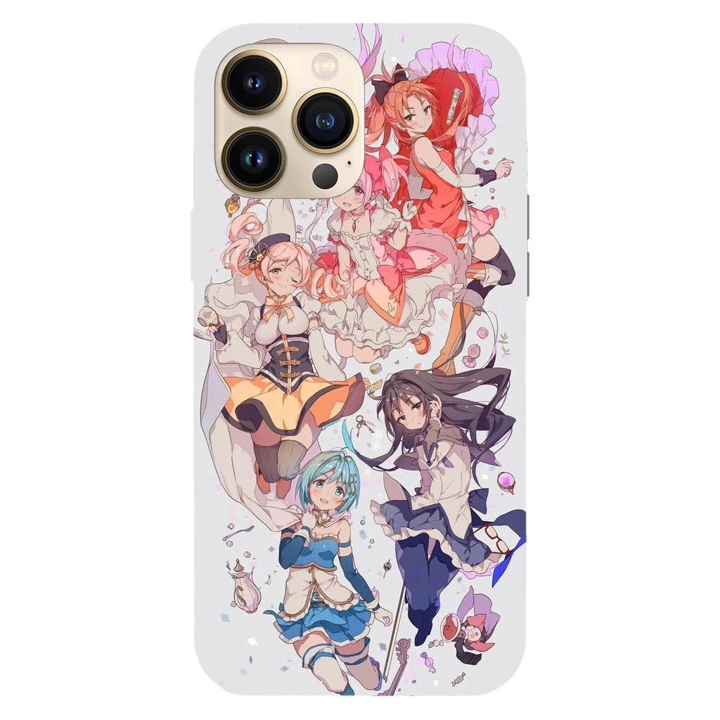 Husa telefon compatibila cu Apple iPhone 15 Pro, Viceversa, model Madoka Magica, Silicon, TPU - Viceversa