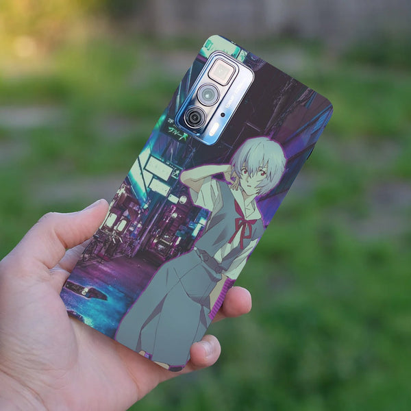 Husă din silicon Motorola G100 cu Rey evangelion