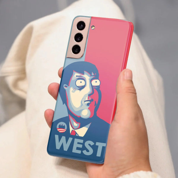 Husa compatibila cu Samsung Galaxy S22 Ultra model Vote for mayor West, Silicon, TPU, Viceversa - Viceversa