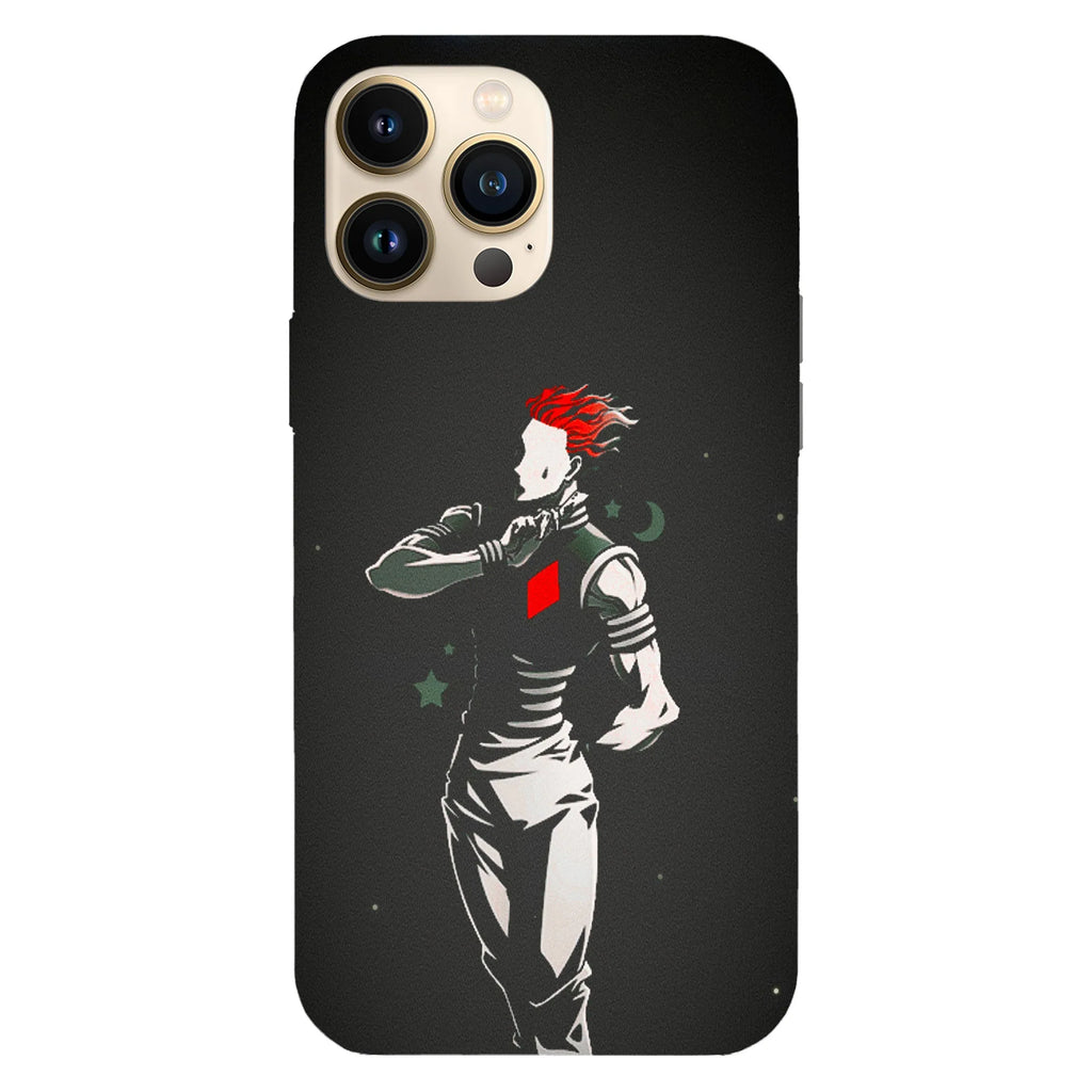 Husa telefon compatibila cu Apple iPhone 15 Pro, Viceversa, model Hisoka the magician Hunter x Hunter, Silicon, TPU - Viceversa
