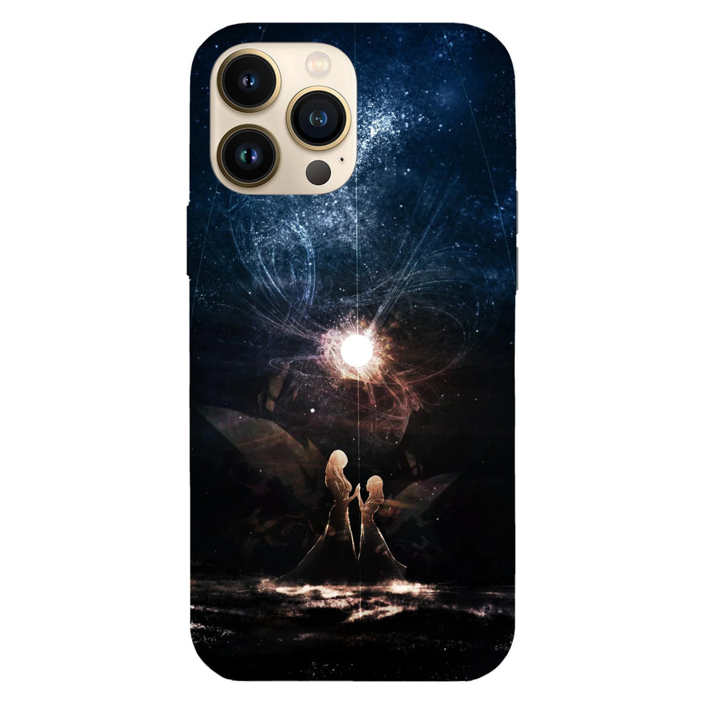 Husa compatibila cu Apple iPhone 15 Pro Max model Magic of the stars, Silicon, TPU, Viceversa - Viceversa