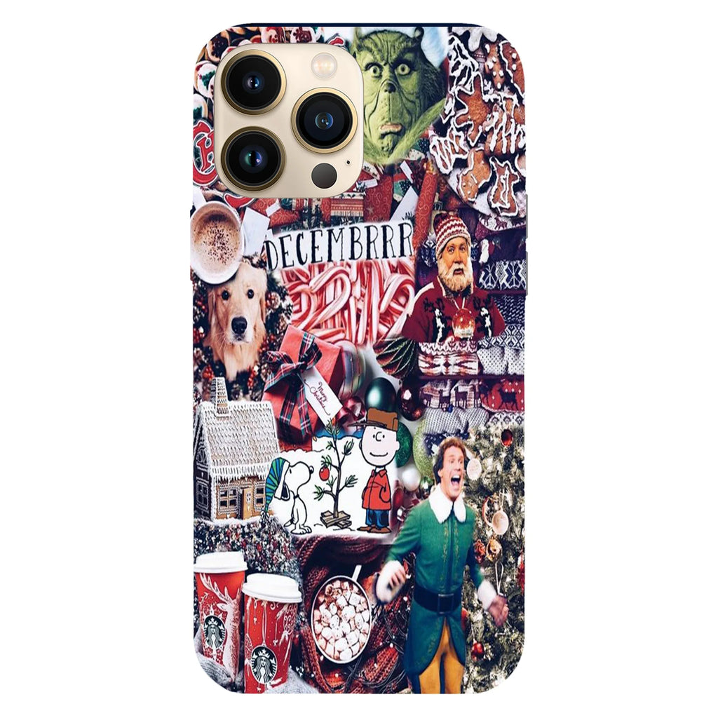 Husa Craciun compatibila cu Apple iPhone 15 Pro Max model December, Silicon, TPU, Viceversa - Viceversa