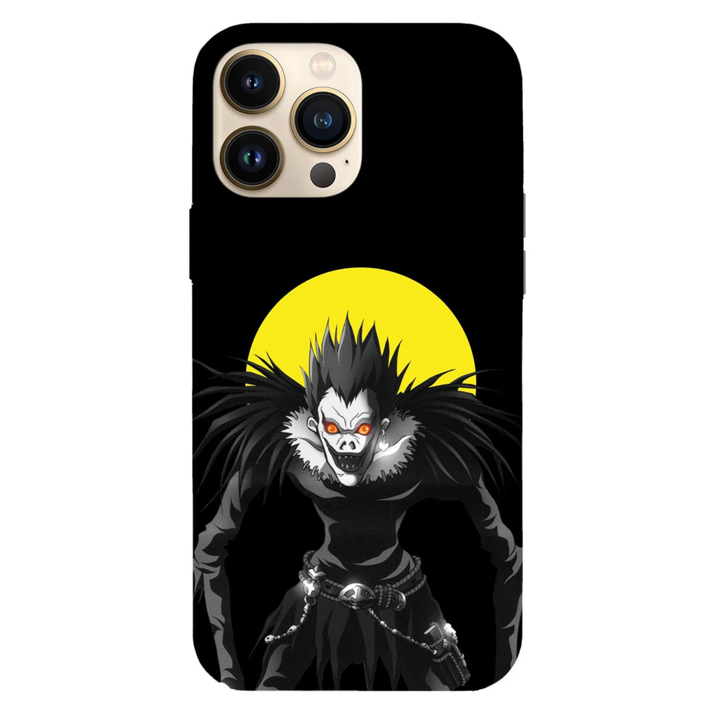 Husa telefon compatibila cu Apple iPhone 15 Pro, Viceversa, model Ryuk God Death Note, Silicon, TPU - Viceversa