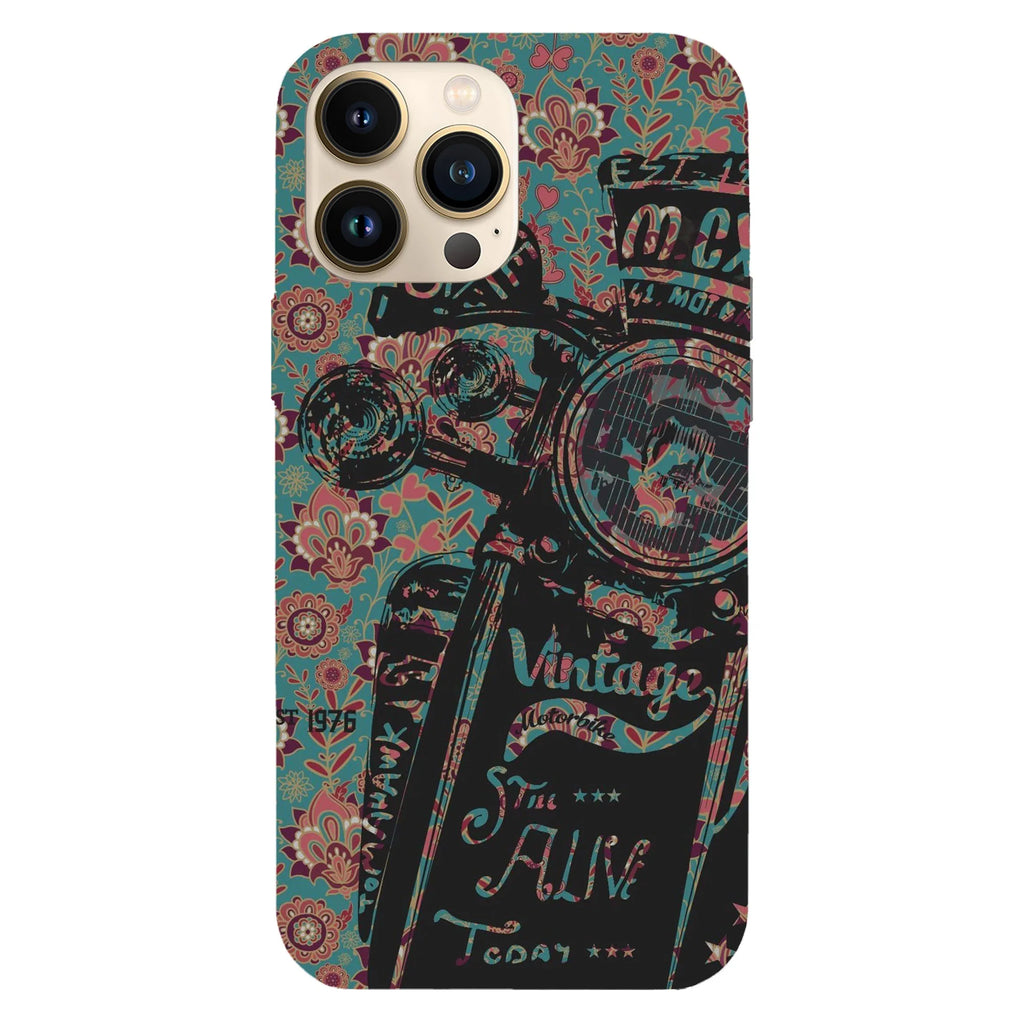 Husa compatibila cu Apple iPhone 15 Pro model Vintage still alive today, Silicon, TPU, Viceversa - Viceversa
