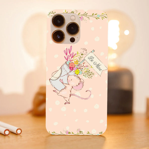 Husa compatibila cu Apple iPhone 15 Pro Max model Mice in love, Silicon, TPU, Viceversa - Viceversa
