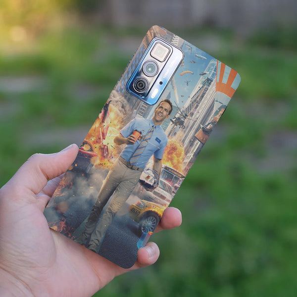 Husă din silicon Motorola G71 5G cu 71 5g free guy