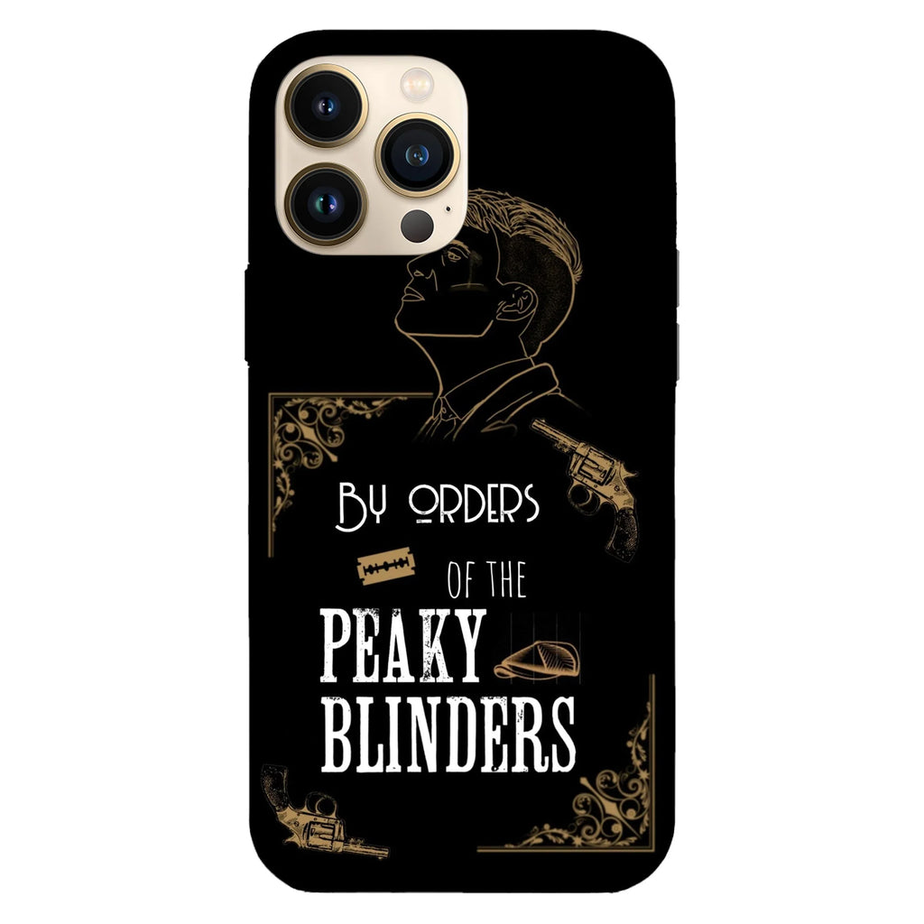Husa telefon compatibila cu Apple iPhone 15 Pro Max, Viceversa, model By orders of the Peaky blinders, Silicon, TPU - Viceversa