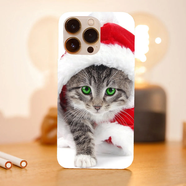 Husa Craciun compatibila cu Apple iPhone 15 Pro Max model Kitty Christmas, Silicon, TPU, Viceversa - Viceversa