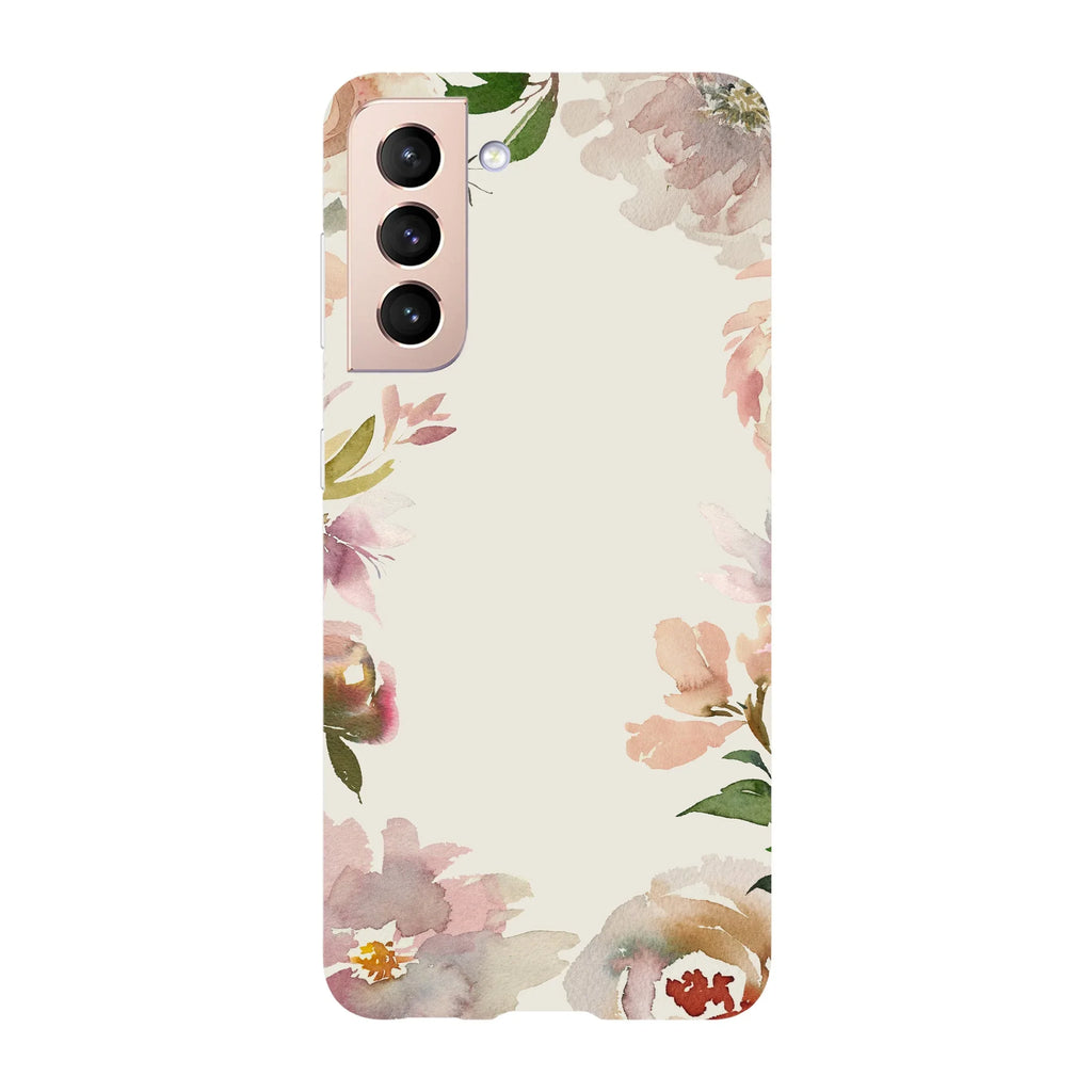 Husa compatibila cu Samsung Galaxy S22 Ultra model Elegant flower design, Silicon, TPU, Viceversa - Viceversa