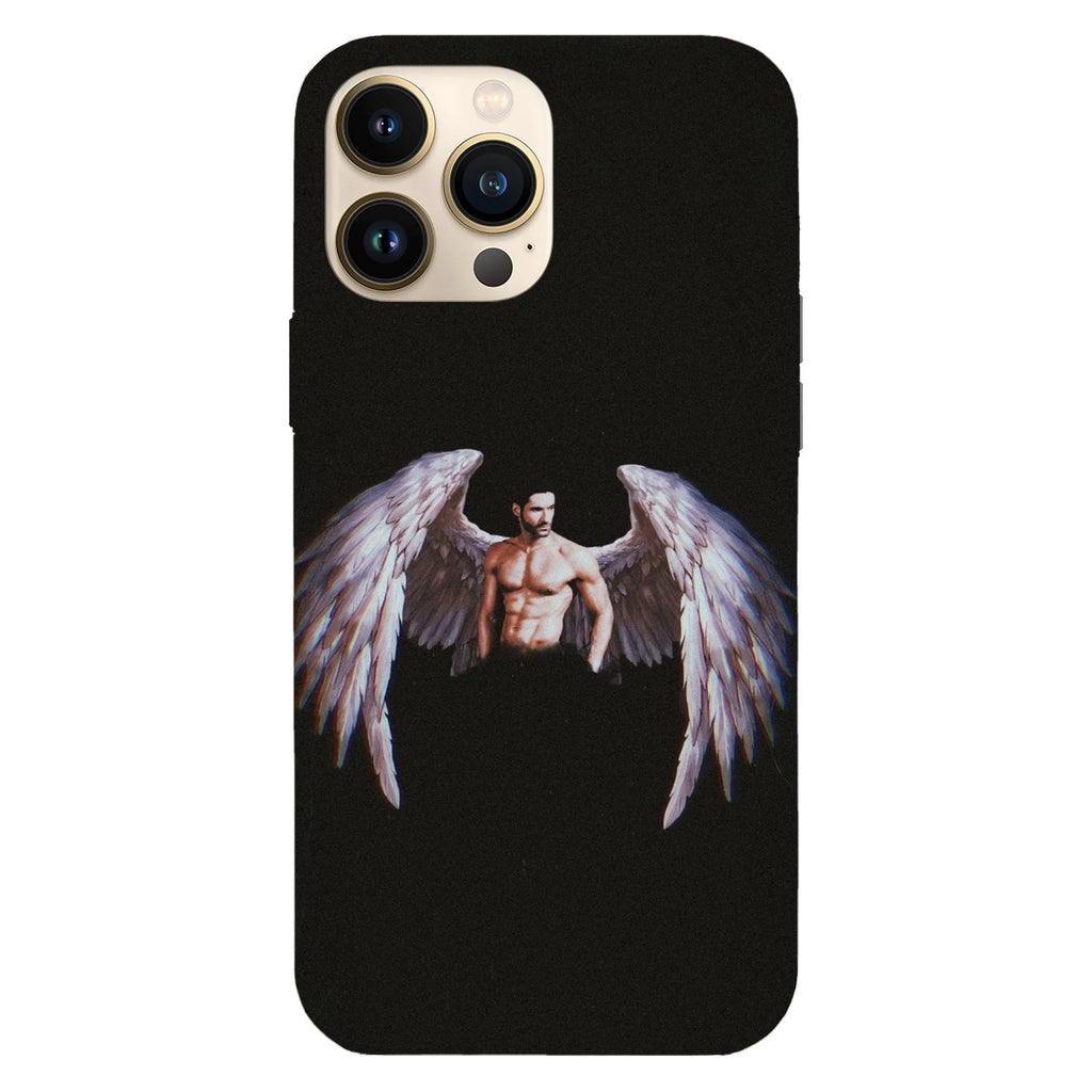 Husa telefon compatibila cu Apple iPhone 15 Pro Max, Viceversa, model Angel Lucifer, Silicon, TPU - Viceversa