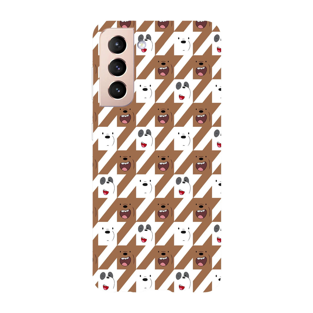 Husa compatibila cu Samsung Galaxy S22 Ultra model The Three Bears pattern, Silicon, TPU, Viceversa - Viceversa