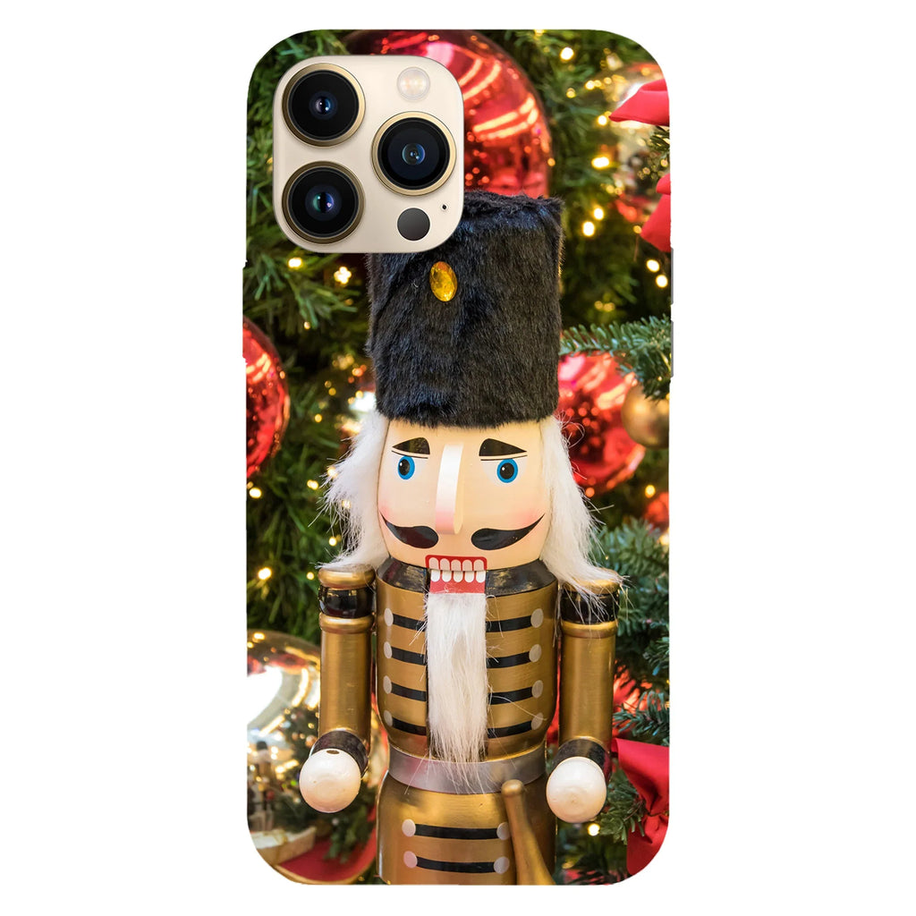 Husa Craciun compatibila cu Apple iPhone 15 Plus model Nutcracker Doll, Silicon, TPU, Viceversa - Viceversa