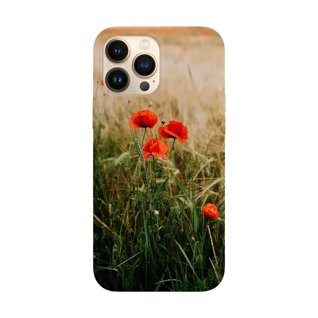 Husa compatibila cu Apple iPhone 15 model Poppies, Silicon, TPU, Viceversa - Viceversa