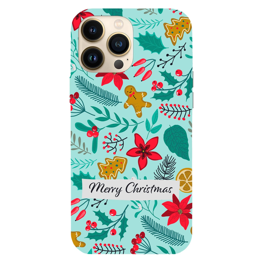 Husa Craciun compatibila cu Apple iPhone 15 Pro model Merry Christmas pattern, Silicon, TPU, Viceversa - Viceversa