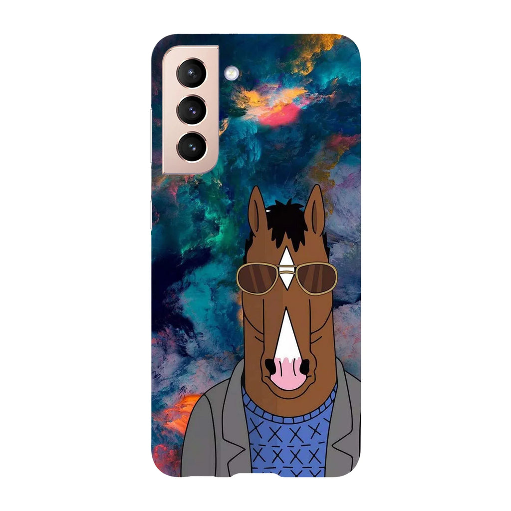 Husa compatibila cu Samsung Galaxy S22 Ultra model Chilling BoJack, Silicon, TPU, Viceversa - Viceversa