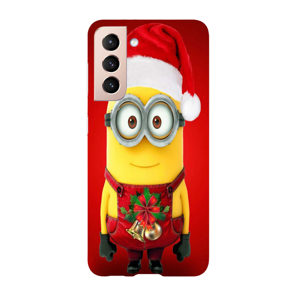 Husa Craciun compatibila cu Samsung Galaxy S22 Ultra model Santa Minion, Silicon, TPU, Viceversa - Viceversa