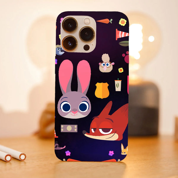 Husa compatibila cu Apple iPhone 15 Pro Max model Zootropolis pattern, Silicon, TPU, Viceversa - Viceversa