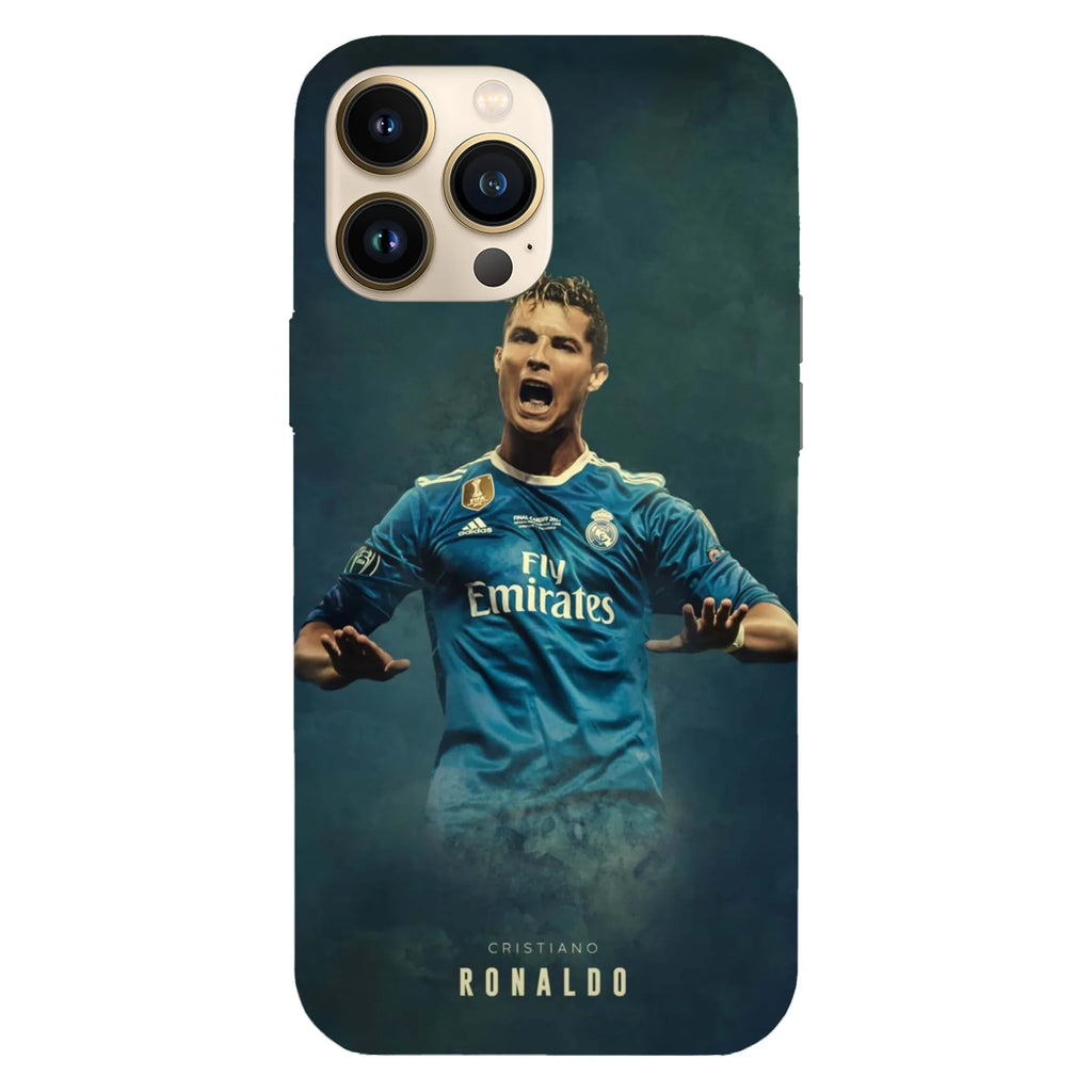 Husa compatibila cu Apple iPhone 15 Pro model Cristiano Ronaldo, Silicon, TPU, Viceversa - Viceversa