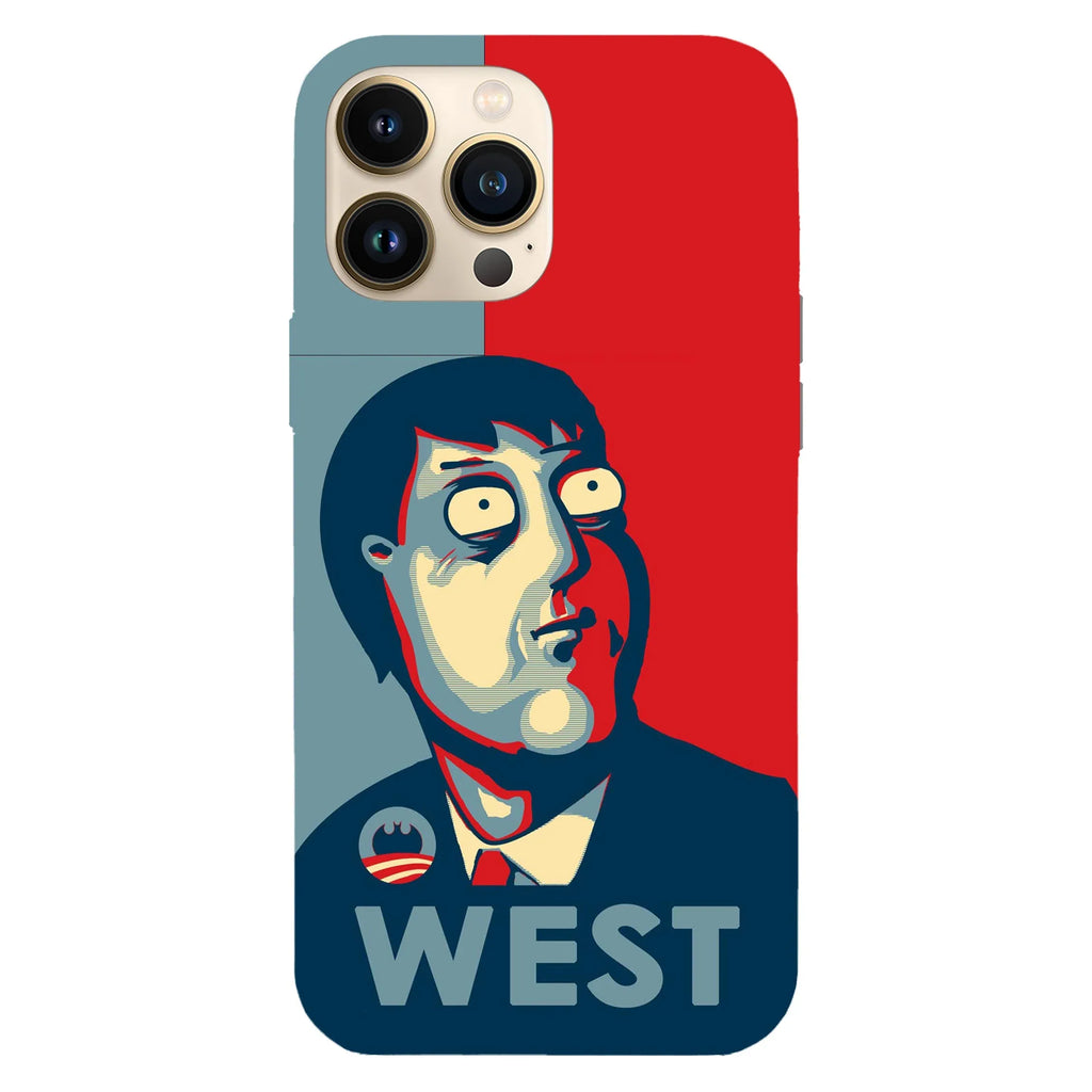 Husa compatibila cu Apple iPhone 15 Pro Max model Vote for mayor West, Silicon, TPU, Viceversa - Viceversa