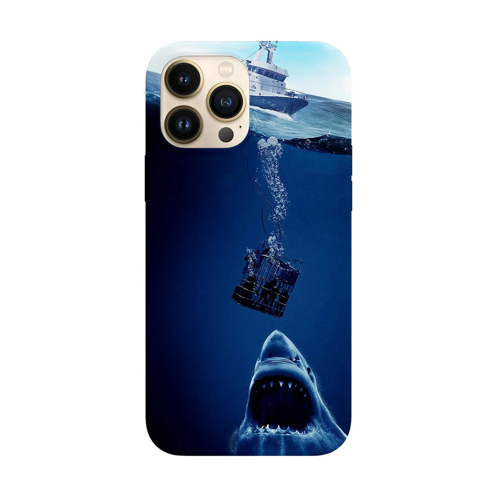 Husa compatibila cu Apple iPhone 15 model Jaws, Silicon, TPU, Viceversa - Viceversa