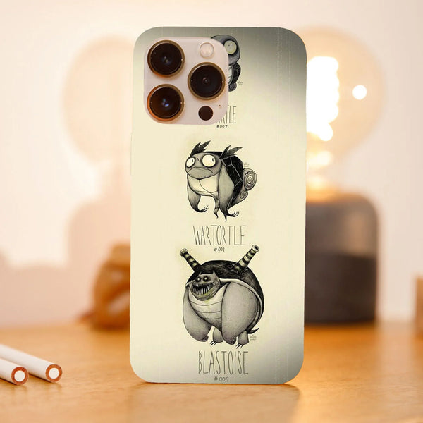 Husa compatibila cu Apple iPhone 15 Pro Max model Squirtle evolutions Tenebrism Style, Silicon, TPU, Viceversa - Viceversa