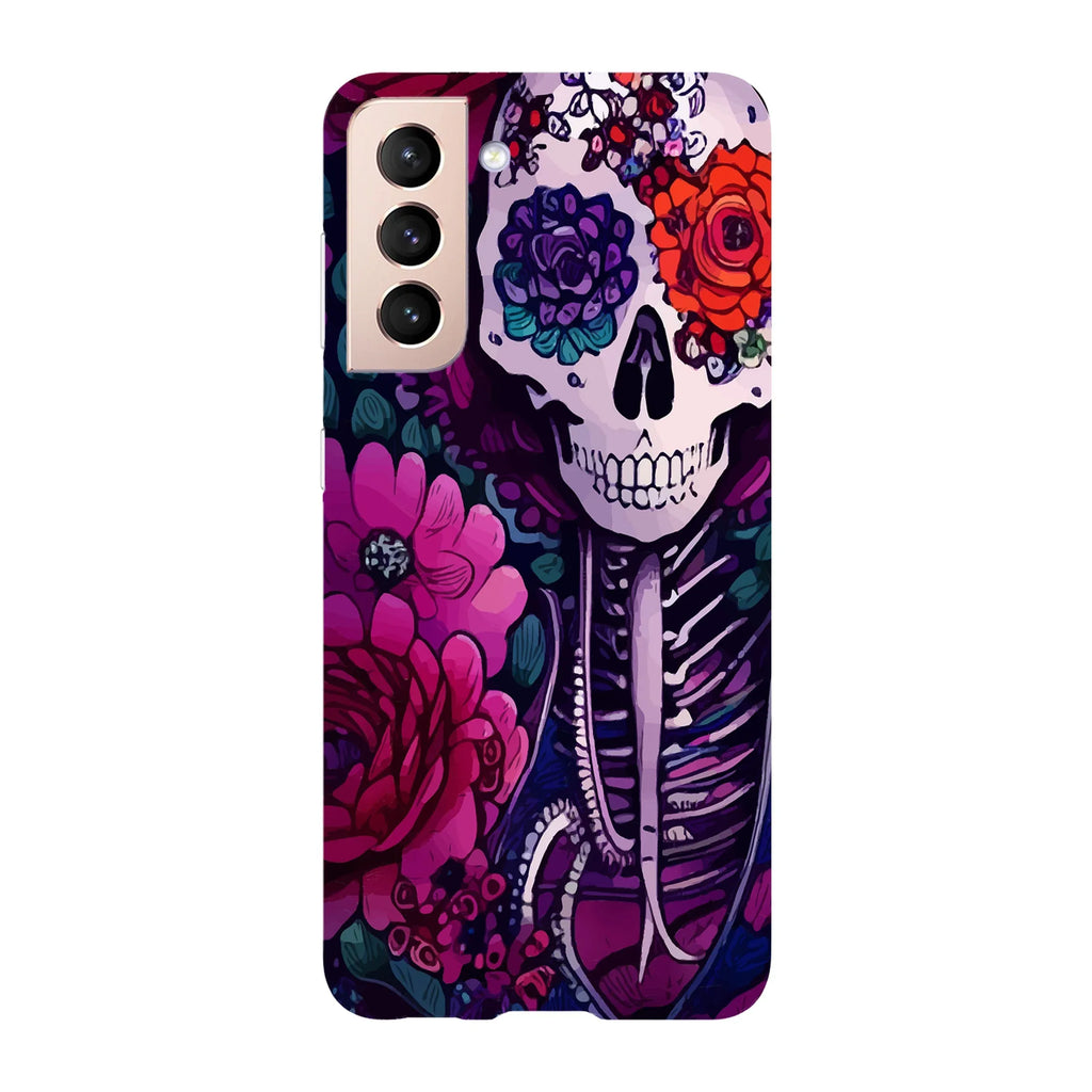 Husa compatibila cu Samsung Galaxy S22 Ultra model Calavera skull, Silicon, TPU, Viceversa - Viceversa