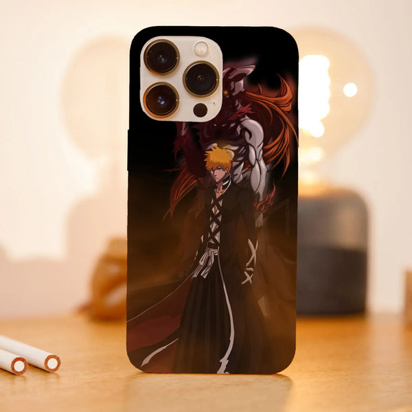 Husa telefon compatibila cu Apple iPhone 15 Pro, Viceversa, model Soul reaper Bleach, Silicon, TPU - Viceversa