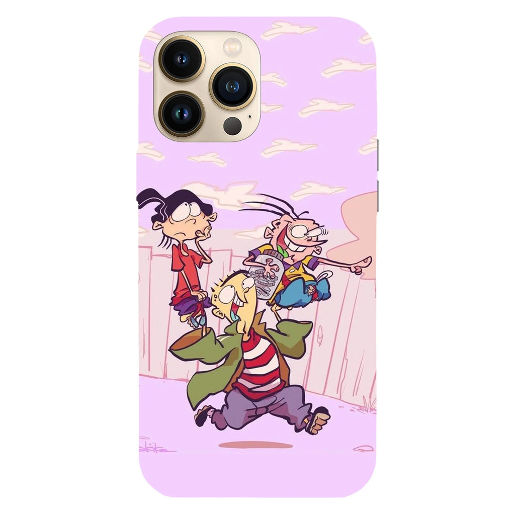 Husa compatibila cu Apple iPhone 15 Pro Max model Ed Edd and Eddy Adventures, Silicon, TPU, Viceversa - Viceversa