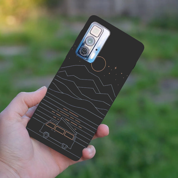 Husă din silicon Motorola Edge 20 Pro cu Van life