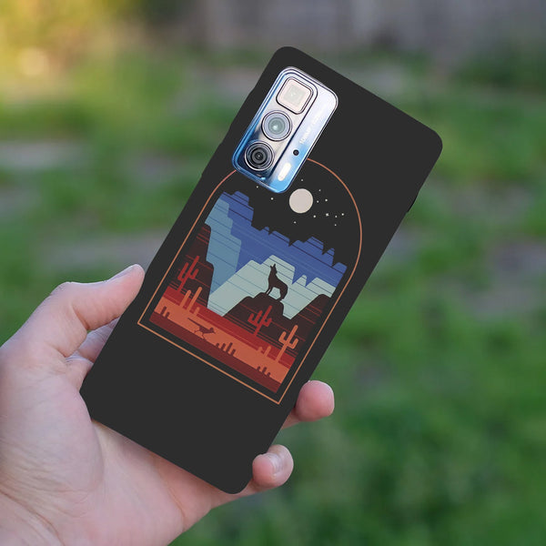 Husă din silicon Motorola G71 5G cu 71 5g moon howler