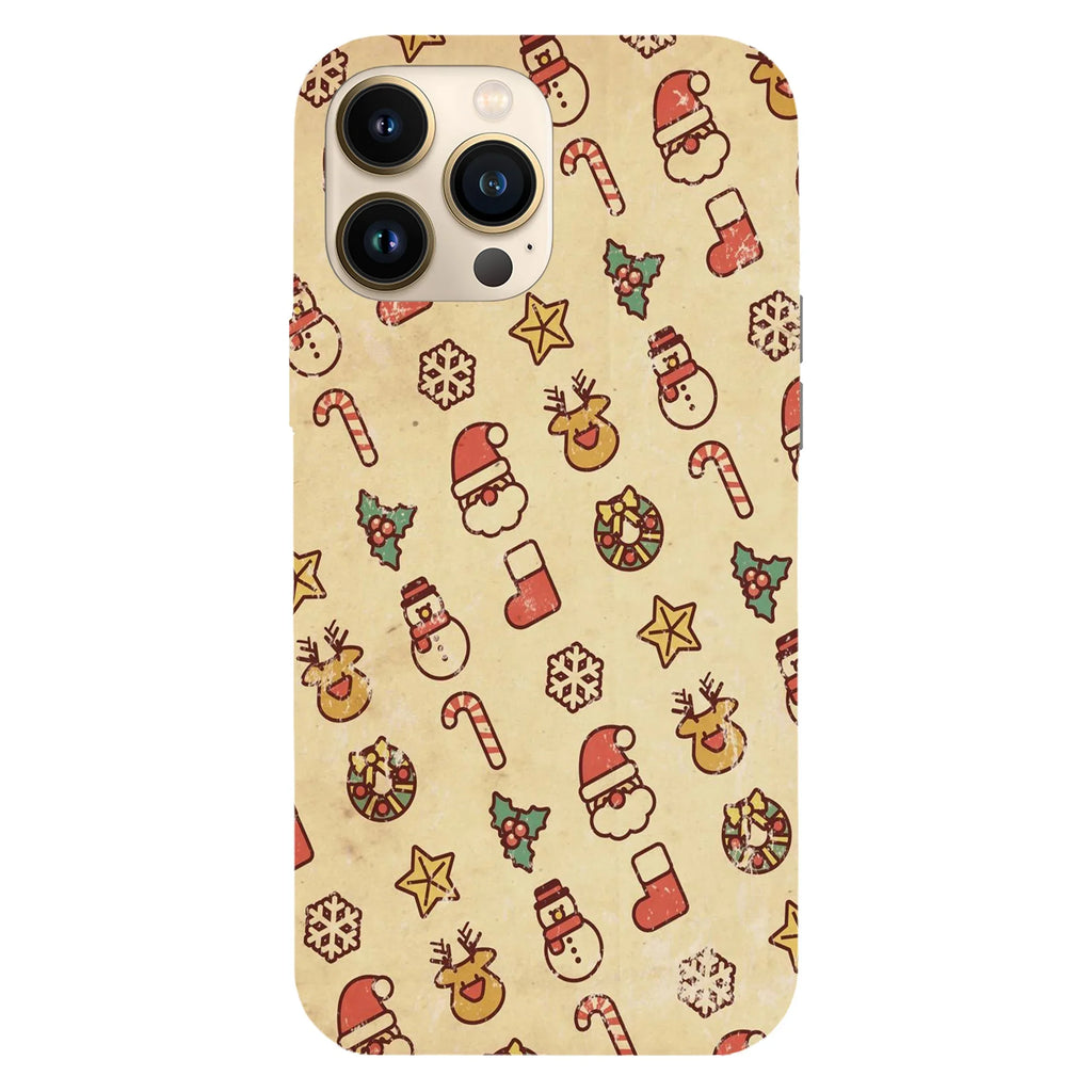Husa Craciun compatibila cu Apple iPhone 15 Pro model Christmas candy shop, Silicon, TPU, Viceversa - Viceversa