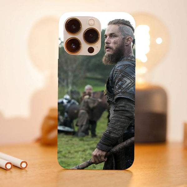Husa telefon compatibila cu Apple iPhone 15 Pro, Viceversa, model Ragnar Fight Vikings, Silicon, TPU - Viceversa