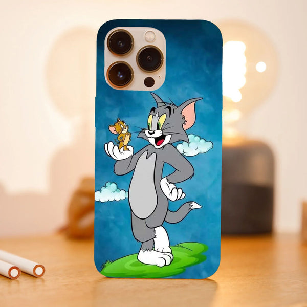 Husa compatibila cu Apple iPhone 15 Pro Max model Tom And Jerry Friends, Silicon, TPU, Viceversa - Viceversa
