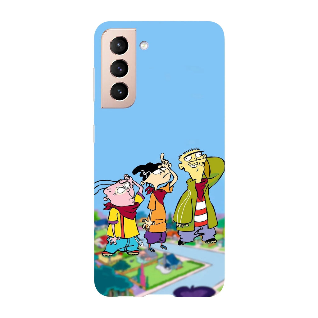 Husa compatibila cu Samsung Galaxy S22 Ultra model Ed Edd n Eddy The cul de sac, Silicon, TPU, Viceversa - Viceversa