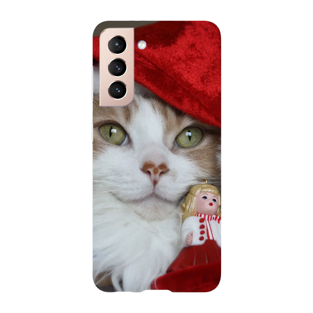 Husa Craciun compatibila cu Samsung Galaxy S22 Ultra model Ready for Christmas, Silicon, TPU, Viceversa - Viceversa
