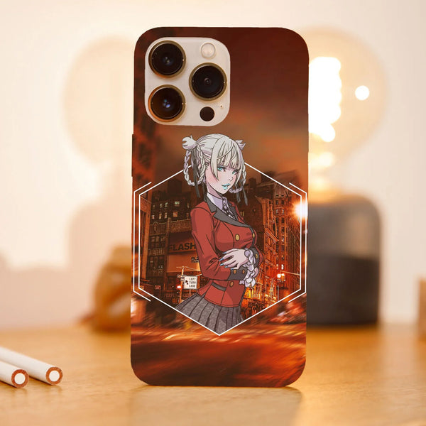 Husa compatibila cu Apple iPhone 15 Pro Max model Kirari Momobami Kakegurui, Silicon, TPU, Viceversa - Viceversa