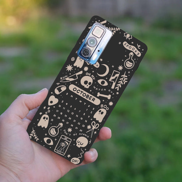 Husă din silicon Motorola G50 cu Spooktober