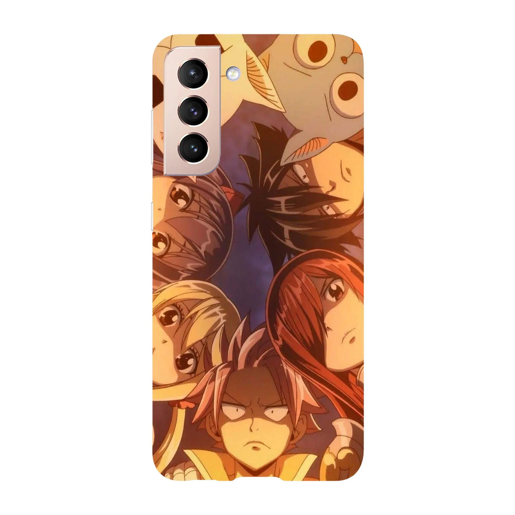 Husa compatibila cu Samsung Galaxy S22 Ultra model Fairy Tail team, Silicon, TPU, Viceversa - Viceversa