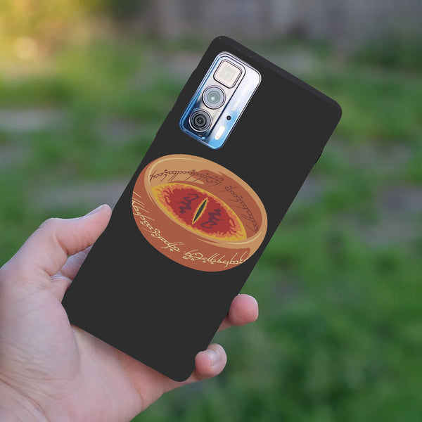 Husă din silicon Motorola Edge 20 Lite cu The one ring