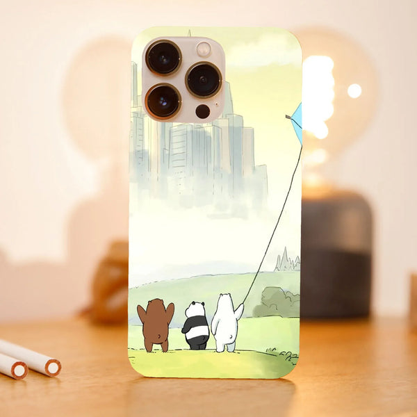 Husa compatibila cu Apple iPhone 15 Pro Max model The Three Bears kiting, Silicon, TPU, Viceversa - Viceversa