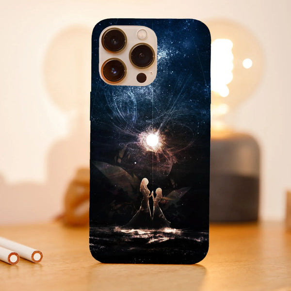 Husa compatibila cu Apple iPhone 15 Pro Max model Magic of the stars, Silicon, TPU, Viceversa - Viceversa