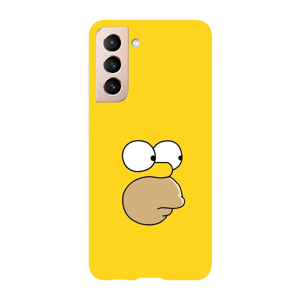 Husa compatibila cu Samsung Galaxy S22 Ultra model Homer Simson wall, Silicon, TPU, Viceversa - Viceversa