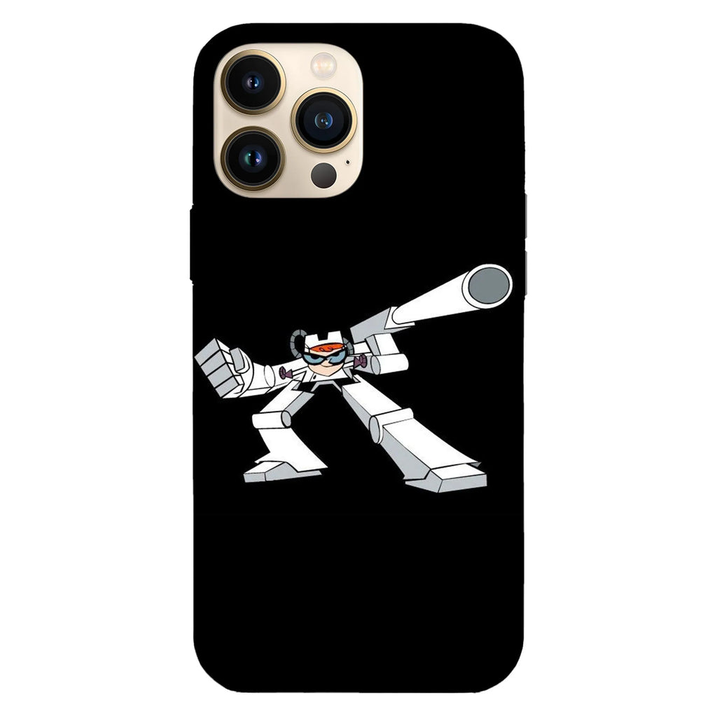 Husa compatibila cu Apple iPhone 15 Plus, Viceversa, model Dexter's Laboratory Robot Rampage , Silicon, TPU - Viceversa