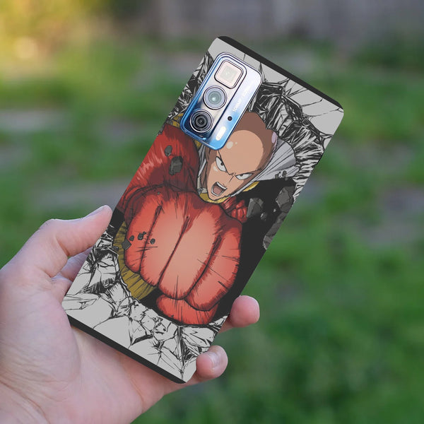 Husă din silicon Motorola G50 cu One punch man fist