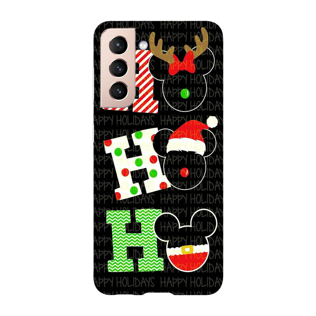 Husa Craciun compatibila cu Samsung Galaxy S22 Ultra model Hohoho, Silicon, TPU, Viceversa - Viceversa