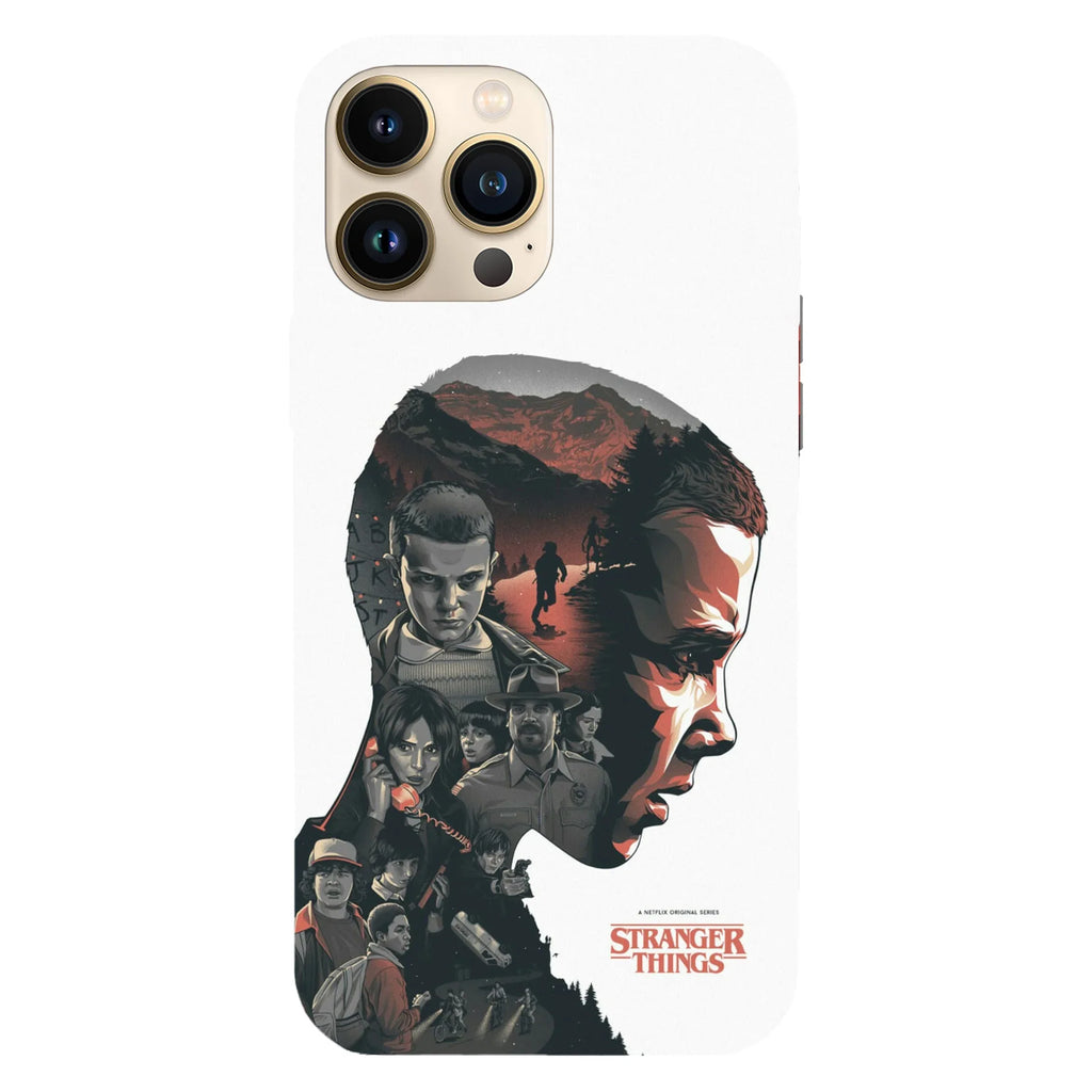Husa telefon compatibila cu Apple iPhone 15 Plus, Viceversa, model Eleven Stranger things, Silicon, TPU - Viceversa