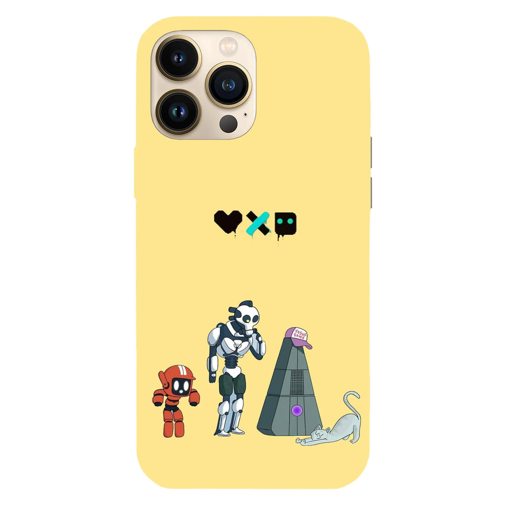 Husa telefon compatibila cu Apple iPhone 15, Viceversa, model Robot Squad Love Death Robots, Silicon, TPU - Viceversa