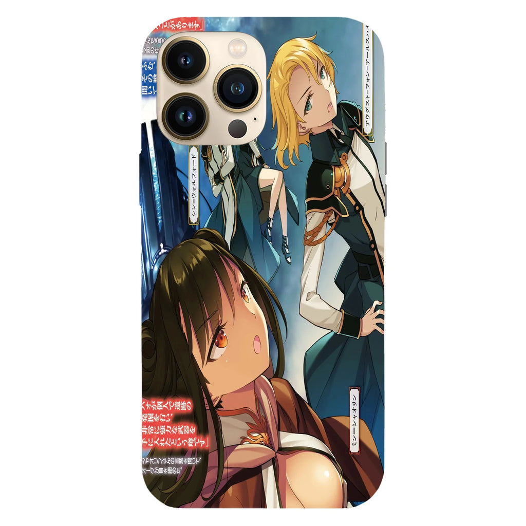 Husa telefon compatibila cu Apple iPhone 15 Pro, Viceversa, model Manga Volume 13 Wise Mans Grandchild, Silicon, TPU - Viceversa